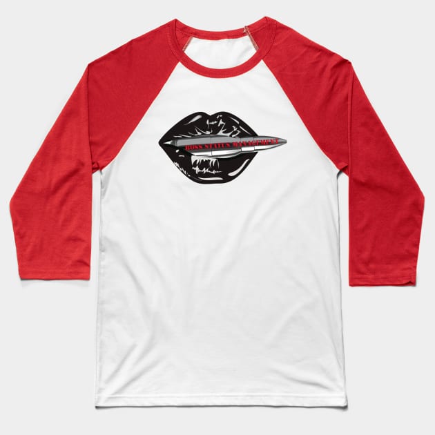 Black Lips Baseball T-Shirt by sherice